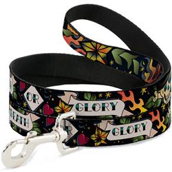 Dog Leash - Death or Glory Black