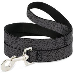 Dog Leash - Elephant Crackle Grays