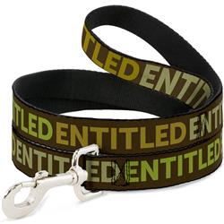 Dog Leash - ENTITLED Tonal Greens