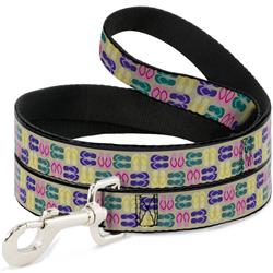 Dog Leash - Flip Flops4 Sand/Multi Color
