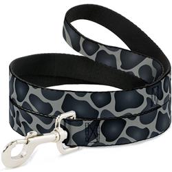 Dog Leash - Giraffe Spots Gray/Charcoal