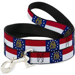 Dog Leash - Georgia Flag