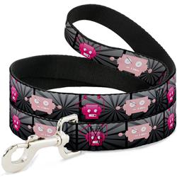 Dog Leash - Hot Beat Bot Pink
