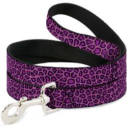 Dog Leash - Leopard Pink Fuchsia