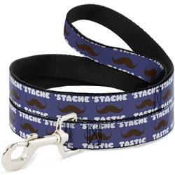 Dog Leash - Mustache 'Stache-Tastic