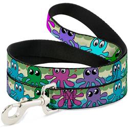 Dog Leash - Octopus Cartoon
