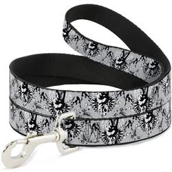 Dog Leash - Peace w/Wings Gray
