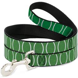 Dog Leash - Rings Camo Neon Green/White