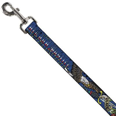 Dog Leash - Truth and Justice Blue