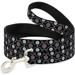 Dog Leash - Tapestry 1 Black
