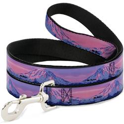 Dog Leash - Washington MT. RAINIER Sunset Landscape