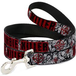 Dog Leash - ZOMBIE KILLER w/Stacked Zombies Sketch
