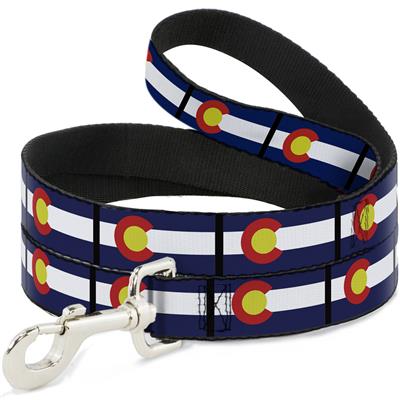 Dog Leash - Colorado Flags