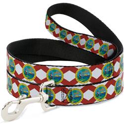 Dog Leash - Florida Flag Continuous