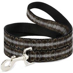 Dog Leash - Snake Skin 3 Grays