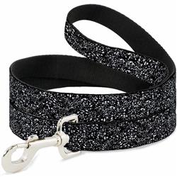 Dog Leash - Speckle Black/White
