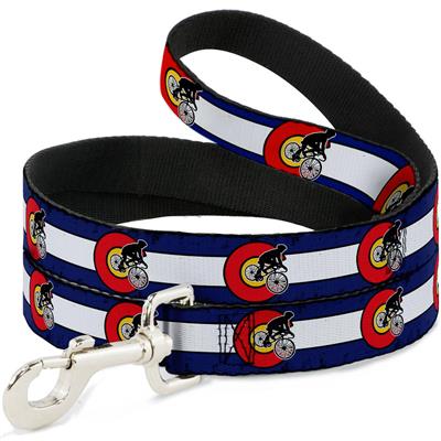 Dog Leash - Colorado Biker Distressed