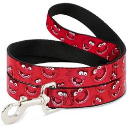 Dog Leash - Animal Expressions Scattered Reds