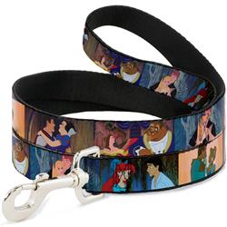 Dog Leash - Disney Princess Scenes Framed