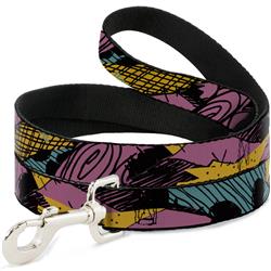 Dog Leash - Nightmare Before Christmas Sally Dress Patchwork