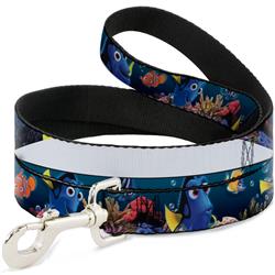 Dog Leash - Dory Poses & Friends Under the Sea