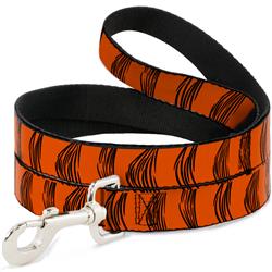 Dog Leash - Tigger Stripes Orange/Black
