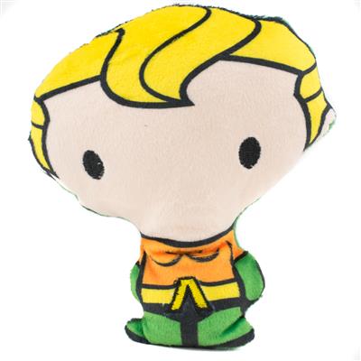 Dog Toy Squeaky Plush - Chibi Aquaman Standing Pose