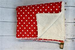 Red Cross Blanket Bed