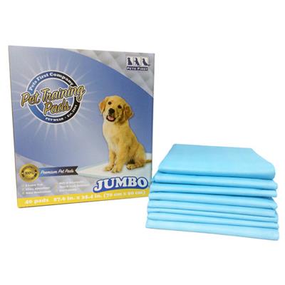Jumbo Pet Training Pads by Pets First (40 pads per box)