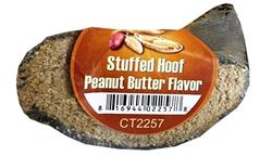Peanut Butter Stuffed Cow Hoof Shrink With UPC and STICKER FROM BRAZIL