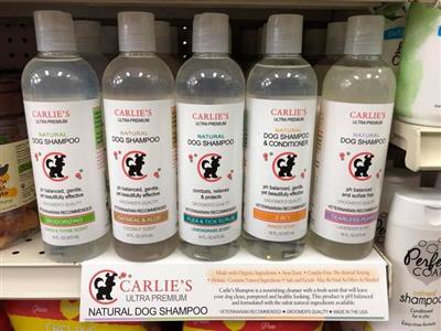 60 Piece Wooden Carlies Shampoo Display Rack With Header