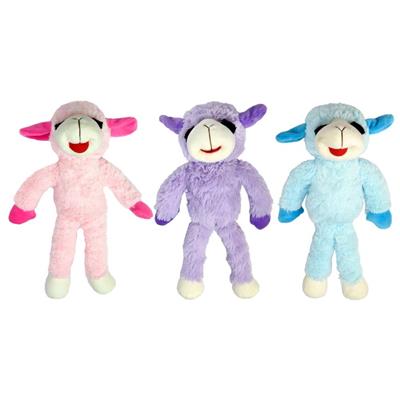 Multipet Pet Envy Floppy Lamb Chop Dog Toy Assorted 20 In