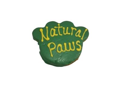 Custom Decorated Paw Shaped Treats - Tray of 12