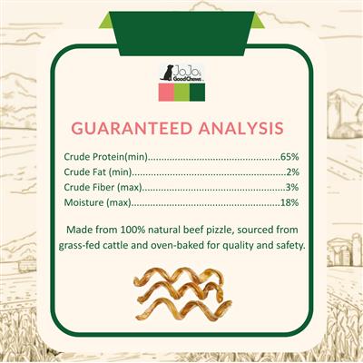 All-Natural Beef Curly Bully Stick Dog Treats - 5"-7" (25/case)