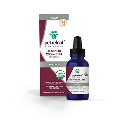 Organic CBD Hemp Oils by Pet Releaf