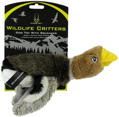 Hyper Pet™ Wildlife Critters with Squeaker - Mallard Duck