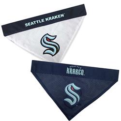Seattle Kraken Reversible Bandana by Pets First