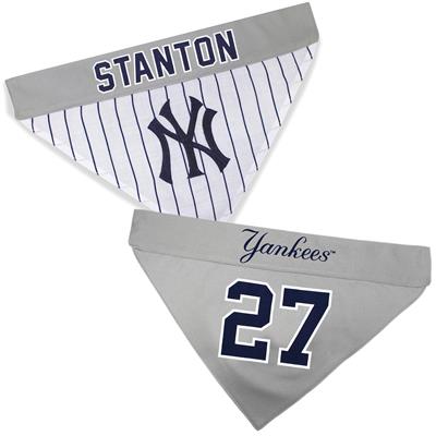 Giancarlo Stanton New York Yankees Home and Away Reversible Bandana by Pets First