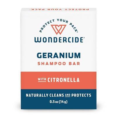 Wondercide - Geranium Shampoo Bar - .5 oz. Trial Size