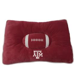 Texas A&M Aggies Pet Pillow Bed