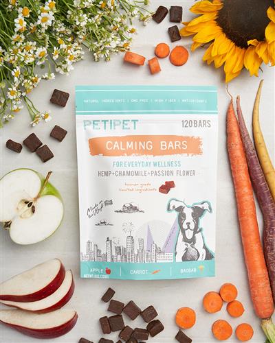 PETIPET Calming Bars (8oz. / 120 Bars per Bag)