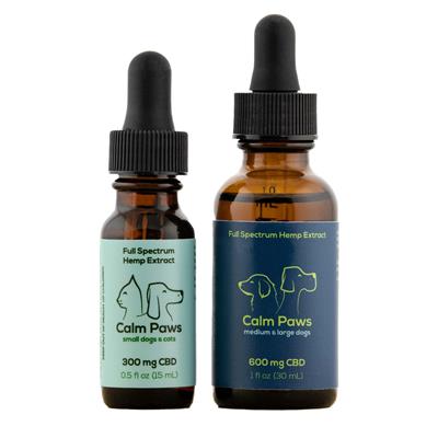 Calm Paws CBD Extract by Fiddlers Green Farm