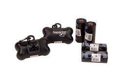 GoGo® 25 Ct. Black Dispenser w/Matching Refill Roll