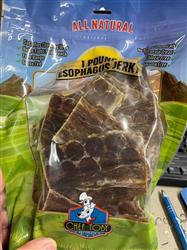 1 Pound 6" Flat Esophagus Jerky