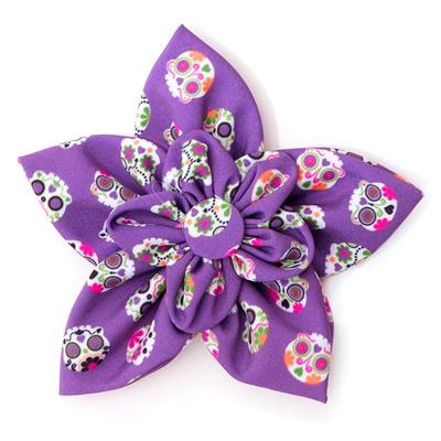 Skeletons Purple Flower