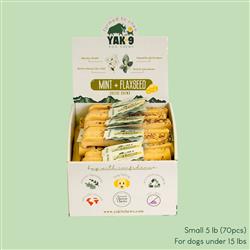Bulk Mint and Flaxseed Yak Chews - 5 pounds