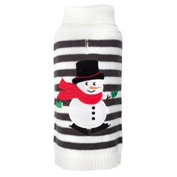 Stripe Snowman Sweater