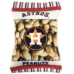 Houston Astros Peanut Bag Toy by Pets First