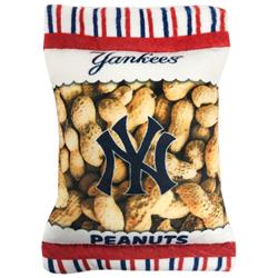 New York Yankees Peanut Bag Toy by Pets First