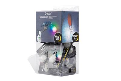 SpotLit Collar Lights 24 piece Gravity Display by Nite Ize 